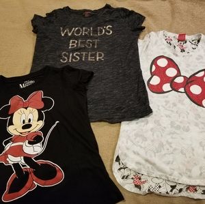 Girl's shirt lot
